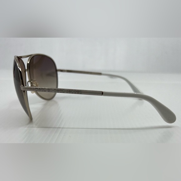 Marc By Marc Jacobs MMJ 221/S White Frameless Aviator Sunglasses - Picture 3 of 11